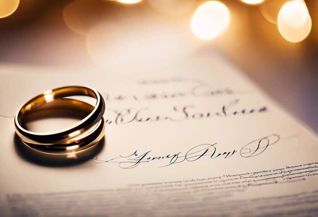 Contrat de mariage : comprendre son importance et ses implications